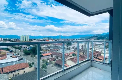 Apartamento novo, com dois dormitórios, em caraguatatuba