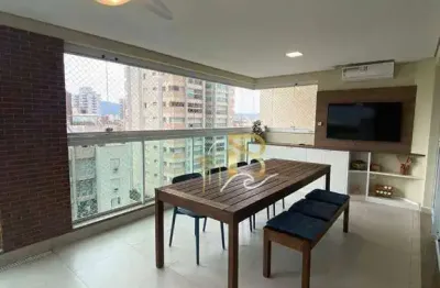 Apartamento com 3 dormitórios à venda, 120 m² por r$ 1.000.000,00 - praia da enseada - guarujá/sp