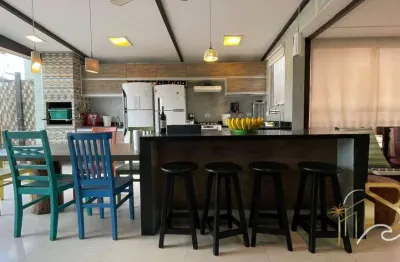 Cobertura com 4 dormitórios à venda, 210 m² por r$ 750.000,00 - praia da enseada - guarujá/sp