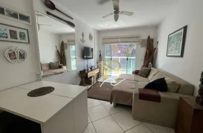 Apartamento com 2 dormitórios, 65 m² - venda por r$ 620.000,00 ou aluguel por r$ 5.000,00/mês - praia do tombo - guarujá/sp