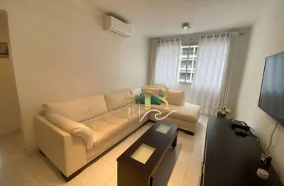 Apartamento com 2 dormitórios à venda, 90 m² por r$ 550.000,00 - pitangueiras - guarujá/sp