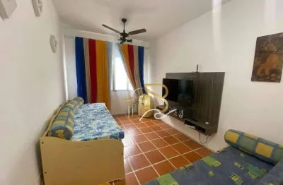 Apartamento com 1 dormitório à venda, 77 m² por r$ 215.000,00 - enseada - guarujá/sp