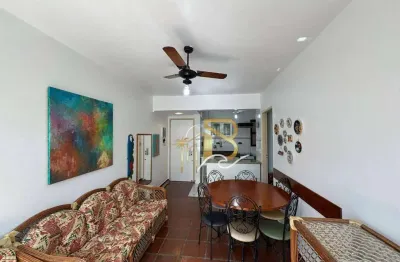 Apartamento com 2 dormitórios à venda, 100 m² por r$ 320.000,00 - enseada - guarujá/sp