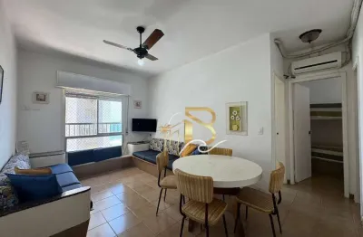 Apartamento com 2 dormitórios à venda, 50 m² por r$ 450.000,00 - pitangueiras - guarujá/sp