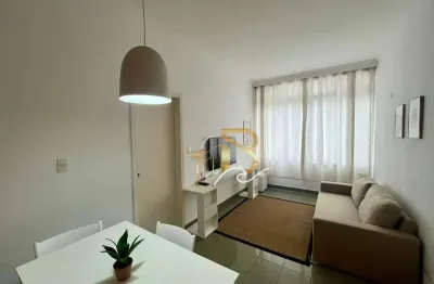 Apartamento com 1 dormitório à venda, 57 m² por r$ 310.000,00 - pitangueiras - guarujá/sp
