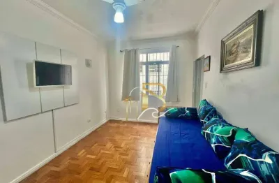 Apartamento com 1 dormitório à venda, 60 m² por r$ 300.000,00 - pitangueiras - guarujá/sp