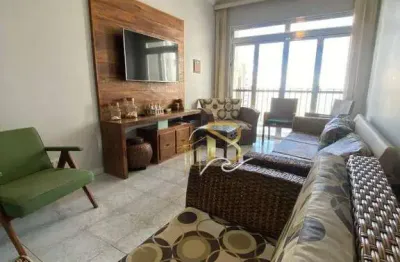 Apartamento com 3 dormitórios à venda, 140 m² por r$ 690.000,00 - pitangueiras - guarujá/sp