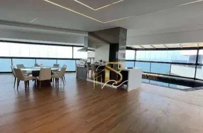 Apartamento com 4 dormitórios à venda, 375 m² por r$ 6.700.000,00 - asturias - guarujá/sp