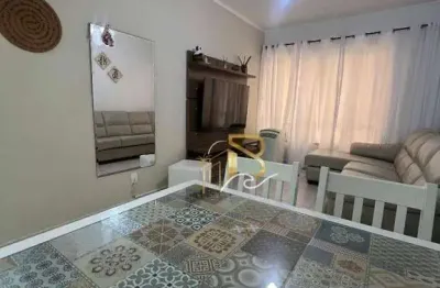 Apartamento com 1 dormitório à venda, 70 m² por r$ 360.000,00 - pitangueiras - guarujá/sp
