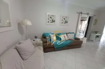 Flat com 2 dormitórios à venda, 76 m² por r$ 550.000 - pitangueiras - guarujá/sp