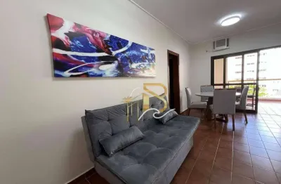 Apartamento com 2 dormitórios para alugar, 76 m² por r$ 5.000,00/mês - pitangueiras - guarujá/sp