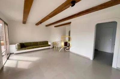 Apartamento com 3 dormitórios, 120 m² - venda por r$ 650.000,00 ou aluguel por r$ 5.500,00/mês - pitangueiras - guarujá/sp