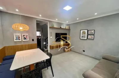 Casa com 3 dormitórios, 70 m² - venda por r$ 900.000 ou aluguel por r$ 5.000/mês - astúrias - guarujá/sp