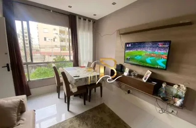 Apartamento com 1 dormitório à venda, 44 m² por r$ 210.000,00 - parque enseada - guarujá/sp