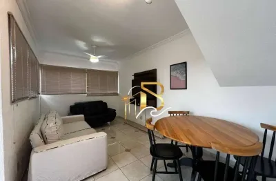 Cobertura com 3 dormitórios à venda, 136 m² por r$ 580.000,00 - praia da enseada - guarujá/sp