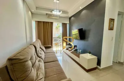 Apartamento com 1 dormitório à venda, 48 m² por r$ 300.000,00 - enseada - guarujá/sp