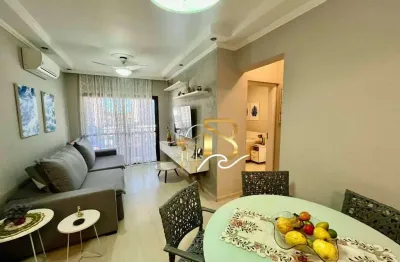 Apartamento com 2 dormitórios à venda, 71 m² por r$ 450.000 - enseada - guarujá/sp