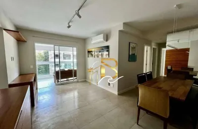 Apartamento com 2 dormitórios para alugar, 88 m² por r$ 5.500,00/mês - astúrias - guarujá/sp