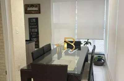 Apartamento com 3 dormitórios para alugar, 98 m² por r$ 6.500,00/mês - pitangueiras - guarujá/sp