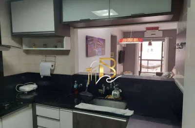 Apartamento com 2 dormitórios à venda, 70 m² por r$ 450.000 - tombo - guarujá/sp