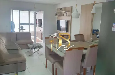 Apartamento com 3 dormitórios à venda, 100 m² por r$ 1.007.000,00 - asturias - guarujá/sp