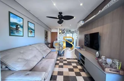 Apartamento com 3 dormitórios à venda, 112 m² por r$ 1.150.000,00 - asturias - guarujá/sp