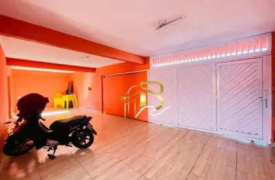 Casa com 4 dormitórios à venda por r$ 450.000 - vicente de carvalho - guarujá/sp