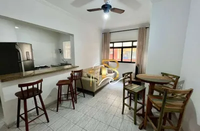 Apartamento com 2 dormitórios à venda, 60 m² por r$ 240.000 - enseada - guarujá/sp