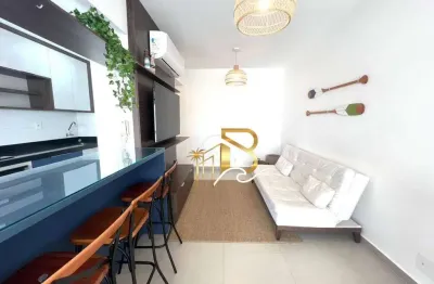 Apartamento com 3 dormitórios à venda, 68 m² por r$ 650.000 - enseada - guarujá/sp