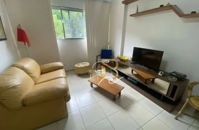 Apartamento com 1 dormitório à venda, 46 m² por r$ 300.000,00 - pitangueiras - guarujá/sp