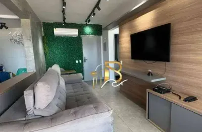 Apartamento com 2 dormitórios à venda, 67 m² por r$ 650.000 - enseada - guarujá/sp