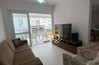 Apartamento com 3 dormitórios para alugar, 140 m² por r$ 6.500/mês - pitangueiras - guarujá/sp