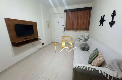 Apartamento com 1 dormitório à venda, 82 m² por r$ 320.000 - pitangueiras - guarujá/sp