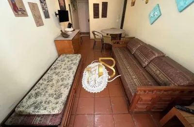 Apartamento com 1 dormitório à venda, 61 m² por r$ 270.000 - enseada - guarujá/sp