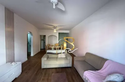 Apartamento com 2 dormitórios para alugar, 75 m² por r$ 3.000/mês - asturias - guarujá/sp