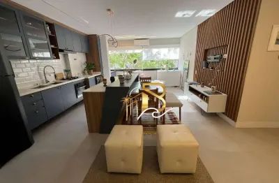 Apartamento com 2 dormitórios à venda, 75 m² por r$ 580.000 - praia da enseada - guarujá/sp