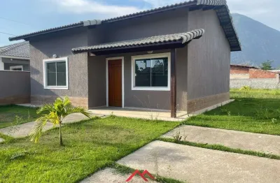 Linda casa 2  qtos e terreno 480m2 no Jardim Atlântico Central, Itaipuçu