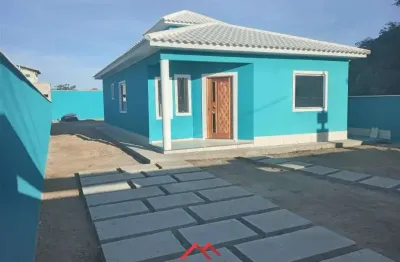 Belíssima casa com 3 qtos e terreno de 480m2 no Jardim Atlântico, Itaipuaçu - Maricá