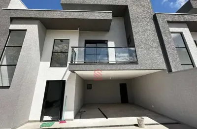 Espetacular sobrado à venda em curitiba-pr, bairro campo comprido: 3 quartos, 3 suítes, 2 salas, 1 banheiro, 4 vagas, 175m²