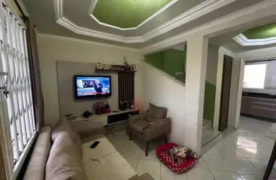 Sobrado à venda em curitiba-pr na cidade industrial: 2 quartos, sala, banheiro, garagem e 80m² de área!