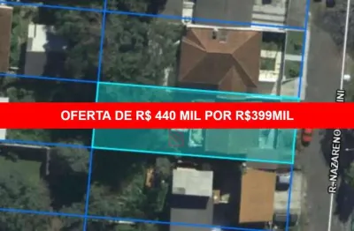 Terreno à venda em curitiba-pr, barreirinha, 420m² de área. aproveite essa oportunidade única!