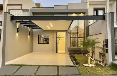 Casa com 3 dormitórios à venda, 125 m² por r$ 1.270.000,00 - condomínio vila ytu - indaiatuba/sp