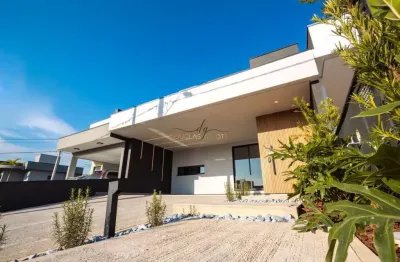 Casa em condomínio loteamento park gran reserve em indaiatuba - novos - pronto para morar - churrasqueira, quadra de tênis, academia - 133m²