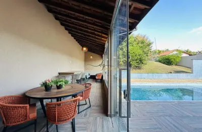 Chácara à venda em indaiatuba - condomínio - terras de itaici - mobiliado - churrasqueira, academia, jardim e mais!