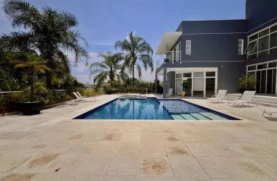 Casa em condomínio alto padrão em indaiatuba, colinas do mosteiro de itaici frente ao lago com academia privativa - venda e aluguel