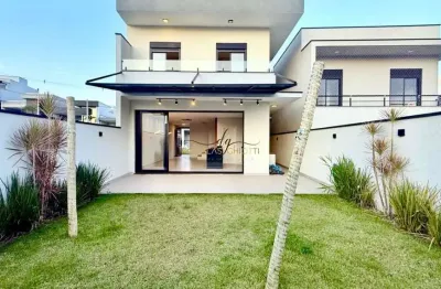 Sobrado em condomínio com quintal em indaiatuba - condomínio park gran reserve