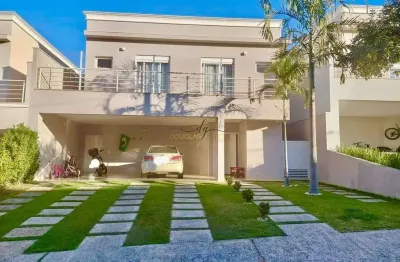 Sobrado em condomínio à venda em indaiatuba - chácara belvedere, condomínio panorama - 4 suítes com quintal e piscina aquecida