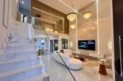 Casa em condomínio à venda em indaiatuba - residencial london park - mobiliado - 240m²