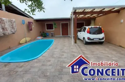 C787 - linda residência com 3 dormitórios no balneário nova nordeste