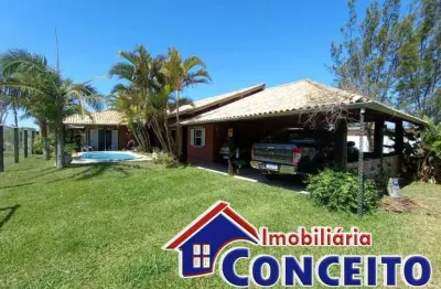 C805 - linda residência a 350 metros do mar no balneário albatroz